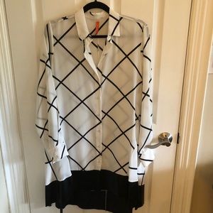 Black and white dress/tunic